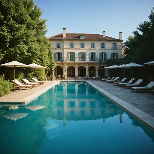 Experience refined elegance: luxury hotels with pools in France for an unforgettable stay