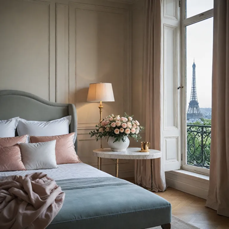Elegant hotel rooms with balcony in Paris for refined city stays